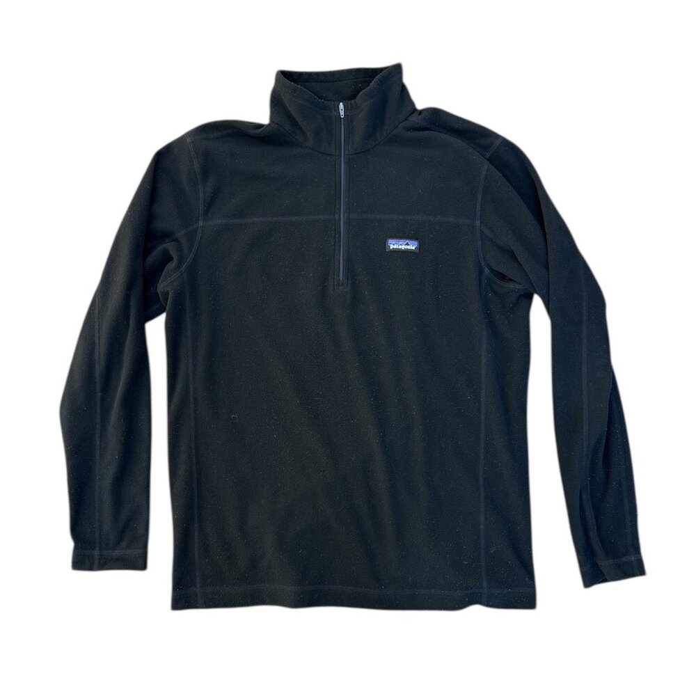 Patagonia Quarter Zip Fleece Pullover – Men’s Large - Picture 2 of 3